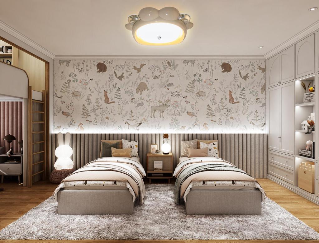 Светодиодный светильник для спальни, простой современный светильник для защиты глаз, светильник для главной спальни, минималистичный светодиодный потолочный светильник для детского кабинета