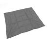 USB Heated Blanket Dark Grey 3 Temp Modes 52x43in Soft Chinlon Multi Purpose Portable Heated Blanket