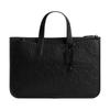 COACH Isaac Maxi 40 Logo Embossed Removable Shoulder Strap Leather Briefcase Large Men's Black