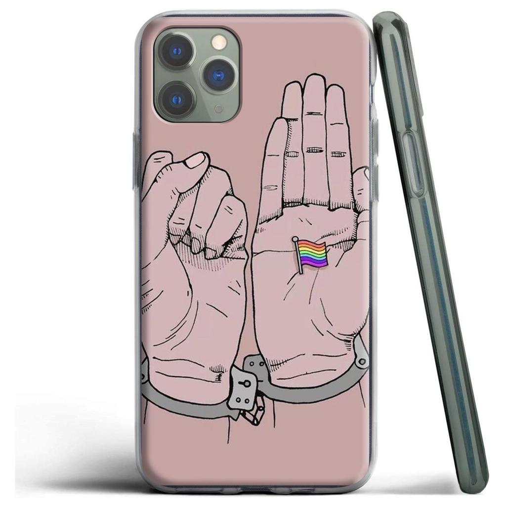 Силиконовый чехол для геев и лесбиянок ЛГБТ «Радуга Прайд» для Apple iPhone 12 Mini 11 Pro SE XS X XR Max 8 7 6S 6 Plus 5S