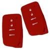 Red Remote Fob Key Cover Case Fit For Lexus NX300H NX200T LX570 GS450H GS350 ES350 GS200T ES300H