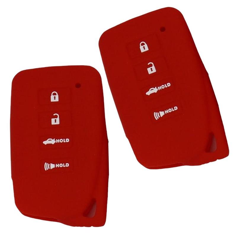 Red Remote Fob Key Cover Case Fit For Lexus NX300H NX200T LX570 GS450H GS350 ES350 GS200T ES300H