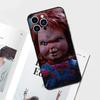 Чехол-кейс для iPhone 17 Pro Max 14 13 12 11 15 16 Pro Max mini 15 Plus 16e 17 Air с изображением куклы Чаки из фильма ужасов