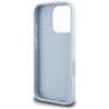 Etui do iPhone 16 Pro Max Guess Grained Classic Logo Niebieskie