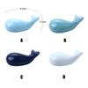 Whale Shape Hotel Ceramic Home Decoration Chopsticks Holder Spoon Rack Tableware Chopsticks Stand