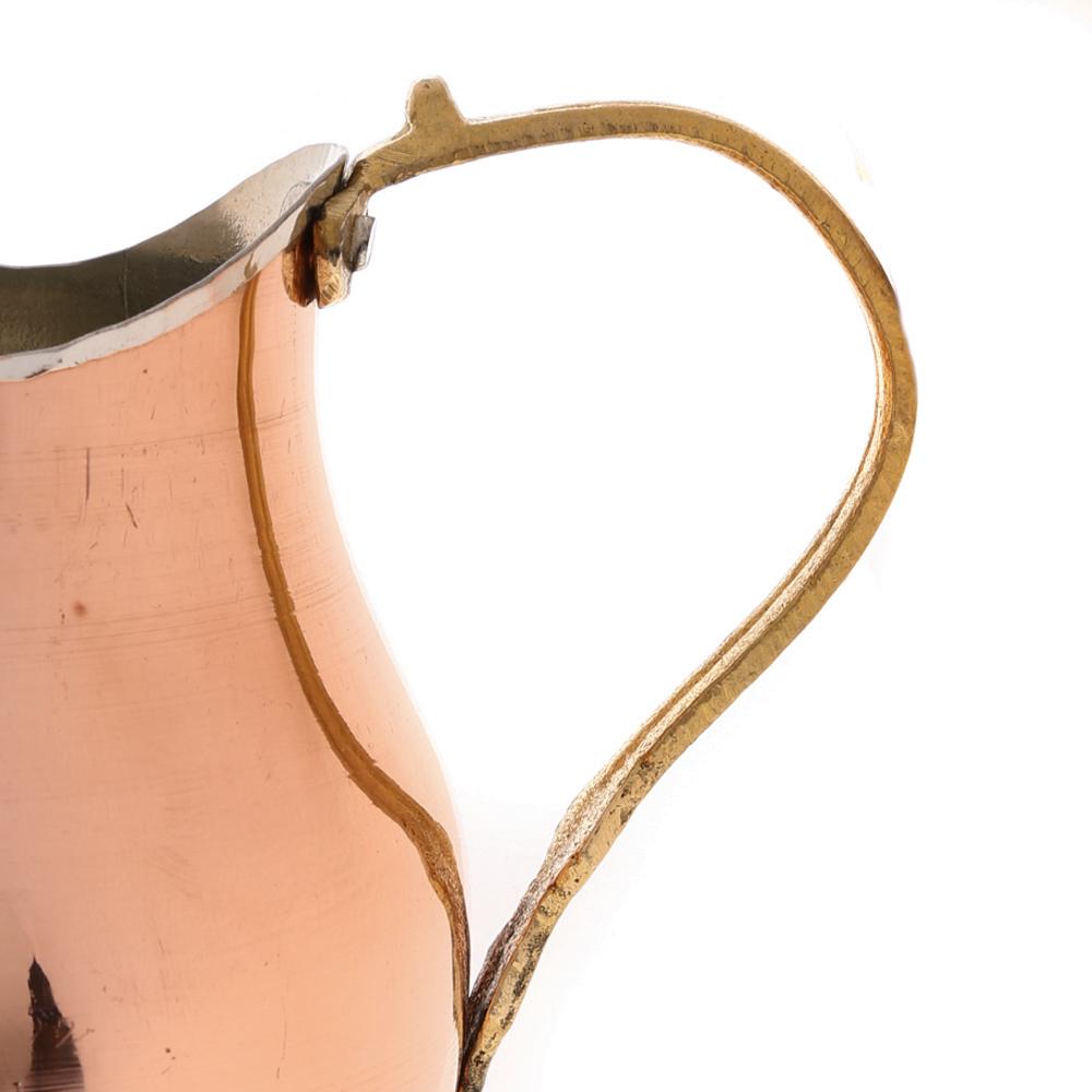 Медный кувшин, Кувшин для воды, Винтажный кувшин Анталии, Ваза для кувшина, Медный графин, Медный кувшин, Уникальная медь, Винтажный кувшин для воды 47 унций