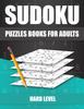 Книга Sudoku for Adults : Hard Sudokus Puzzles Book for Adults With Full Solutions