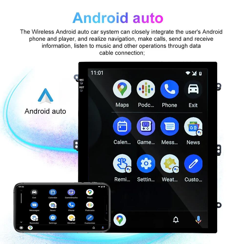 Для Hyundai Tucson 3 2015-2018 автомобильный радиоприемник Android Auto GPS навигация головное устройство мультимедийный проигрыватель видеовыход WIFI 2din DVD