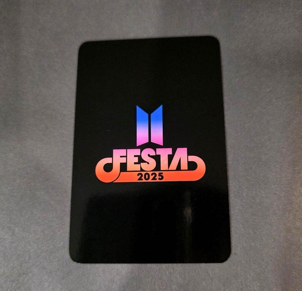 [USED] RM Namjoon Nam BTS FESTA ARMY ZONE Trading Card 2025