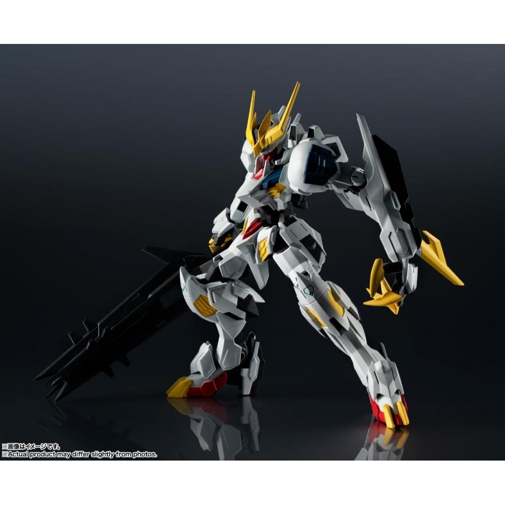 GUNDAM UNIVERSE Мобильный костюм Gundam Iron-Blooded Orphans ASW-G-08 Gundam BARBATOS LUPUS REX GUNDAM BARBATOS LUPUS REX подвижная фигурка из окрашенного пластика ABS и ПВХ