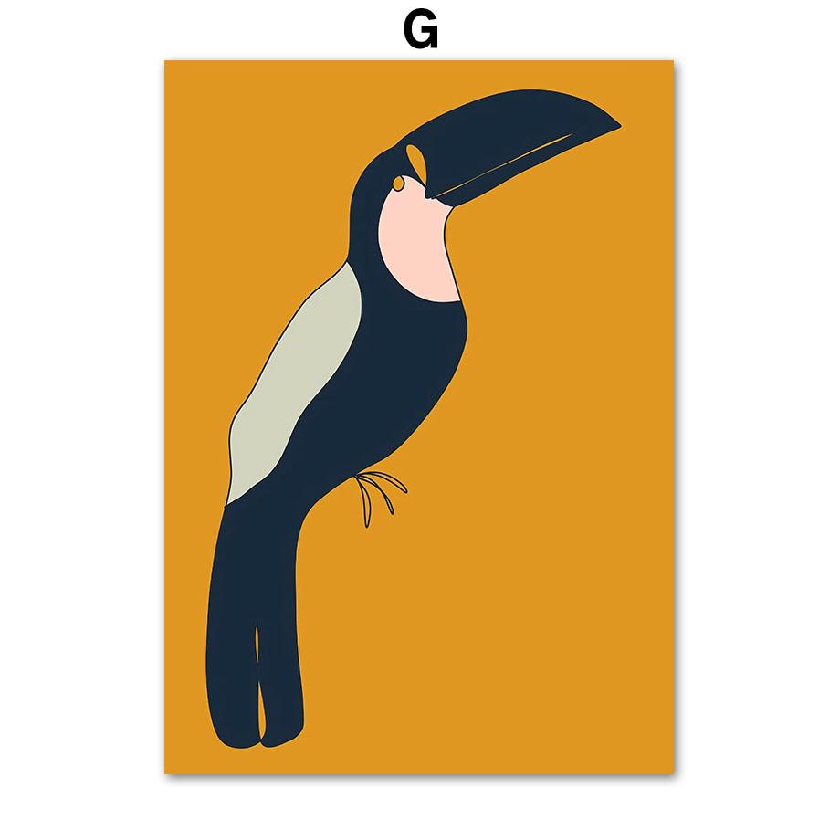 Африканская женщина, кактус, гепард, лошадь, тукан, цветочные постеры и принты, настенная живопись на холсте для гостиной, декоративные фотографии