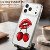 Чехол для iPhone 17 Pro Max Чехол iPhone 16 Pro Max 15 14 13 11 17E 16E Мультяшные Вишневые Фрукты Ударопрочный Прозрачный Мягкий ТПУ Силиконовый Чехол