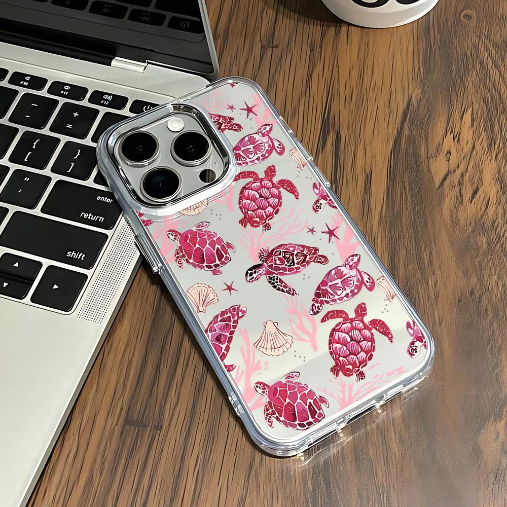 Sea Turtle Phone Case For Xiaomi Redmi A3 A5 10C 12 13 13C 14C Note10 11 12 13 14 Pro Plus 4G 5G Transparent Soft Cover