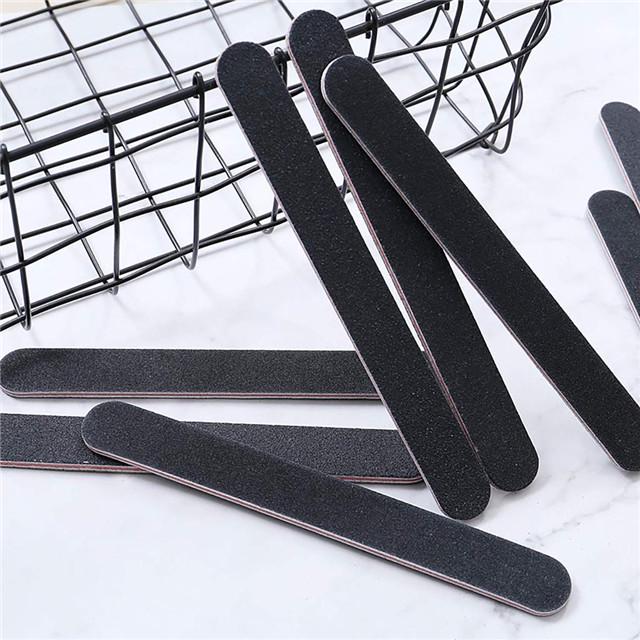 10pcs Sanding File Manicure Pedicure Tool Double Sided 100/180 Grit Nail File