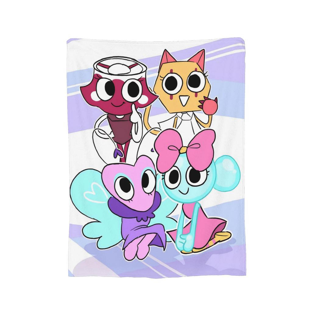 Плед Game Dandy's World Флисовый Текстиль Декор Многофункциональный Легкий Плед для Постельного Белья Спальни Плюшевое Тонкое Одеяло