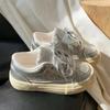 Модные летние женские блестящие низкие кроссовки, новые туфли на шнуровке и платформе для увеличения роста, для женщин, повседневная женская обувь для ходьбы