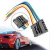 Разъем 6-контактный для заднего фонаря PEUGEOT 206 207 208 301 307 308 508 2008