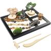 Micro Garden Sand Table Kit Artificial Landscape Buddha Statue Zen Sand Table Home Table Decoration Crafts Buddhist Decor Gifts
