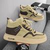 2024 Retro Casual Shoes High Top Men's Vulcanized Board Shoes Platform Sneakerss Male Comfortable Outdoor Sports Tennis Shoes