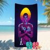 Beach Towel with Lamine Yamal Pattern - soft,absorbent,machine washable Lightweight&Modern,swimming,Travel Essentials