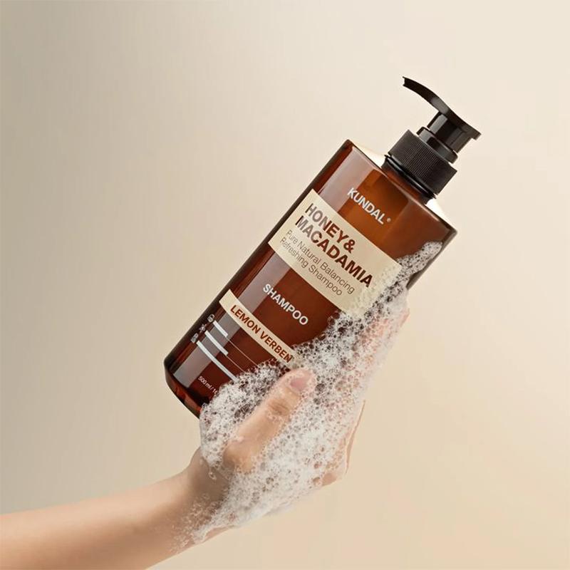 KUNDAL Шампунь Honey & Macadamia Nature #Lemon Verbena 500 мл