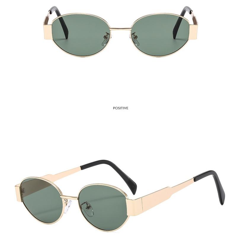 Женские очки с защитой от солнца, защита от ультрафиолета, модные индивидуальные солнцезащитные очки в стиле ретро в стиле хип-хоп для уличной съемки, солнцезащитные очки для пригородных путешествий