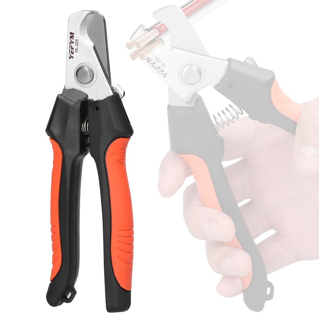 Cable Cutter Cable Stripper Cable Cut Pliers Electrician Wire Cutting Plier Portable Hand Tool