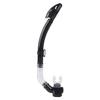 High Quality Full Dry Swimming Diving Snorkel with Silicone Mouthpiece (black)