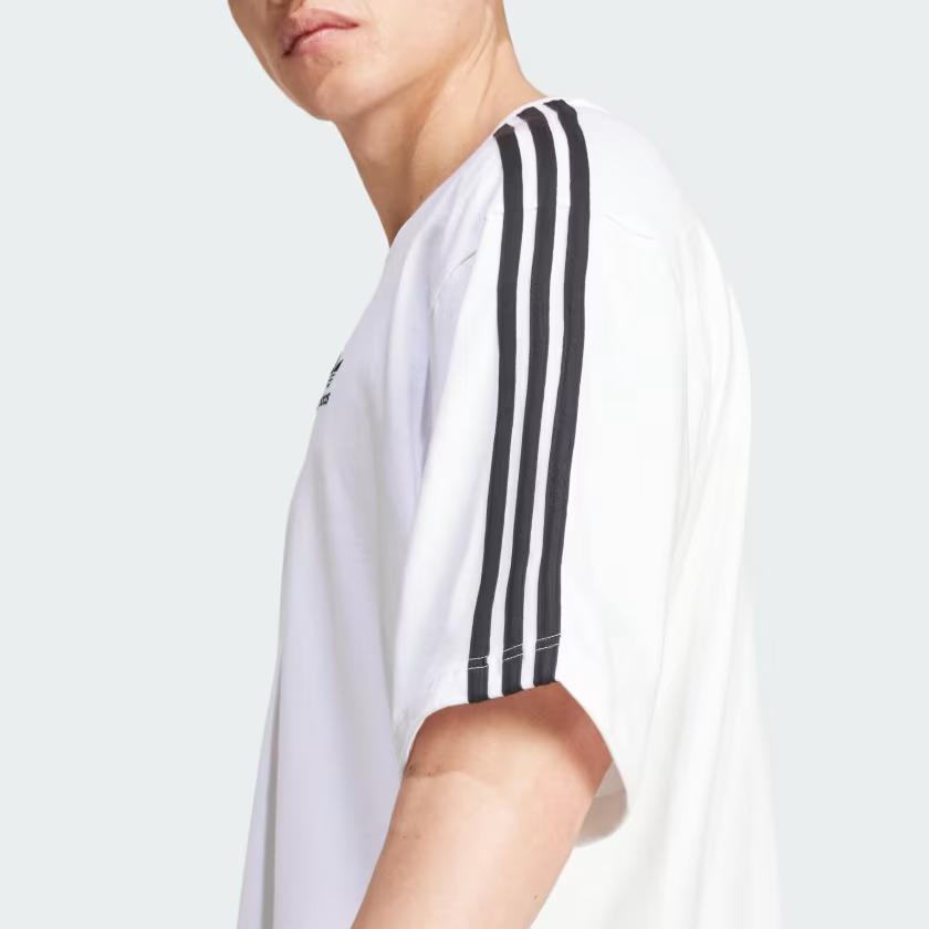 Adidas Футболка Adicolor Oversize белая мужская уличная одежда IZ2474