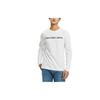 Logo Print Crew Neck Long Sleeve T-Shirt Men Tops White J322371-YAF