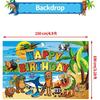 Italian Brainrot Birthday Party Decorations Happy Birthday Banner,Tralalero Tralala Birthday Decorations