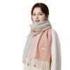 Женский зимний шарф и шаль из чистой шерсти