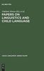 Книга Papers On Linguistics and Child Language : Ruth Hirsch Weir Memorial Volume