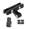Light Weight Aluminum Alloys Saddles Rail Mount Bike Seat Rail Mount Bracket Universals Bike Seat Clamps Cycling Accessory