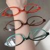 Новые винтажные маленькие овальные солнцезащитные очки в оправе, трендовые, модные, хип-хоп, мужские, женские, дизайнерские, мужские, женские, оттенки, UV400