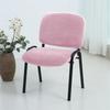 2Pcs/Set Elastic Split Chair Slipcover Dustproof Seat Slipcovers  for Banquet Home Wedding
