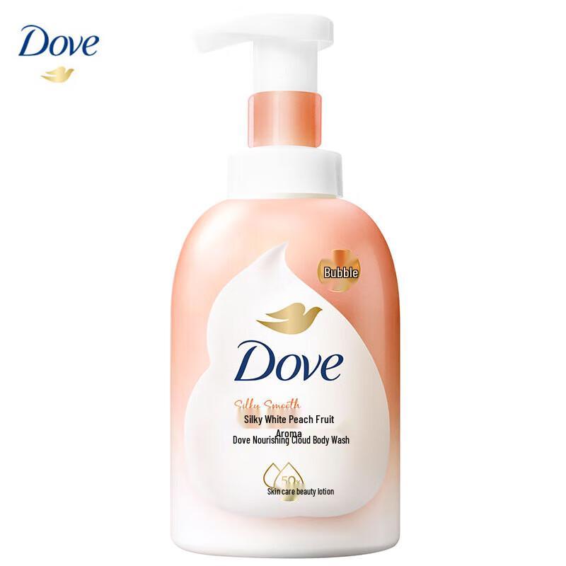 Dove Peach Scent Foaming Body Wash