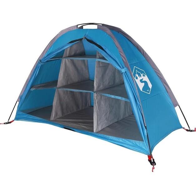 Палатка складская VidaXL 9 отделений 125x50x68 см синяя