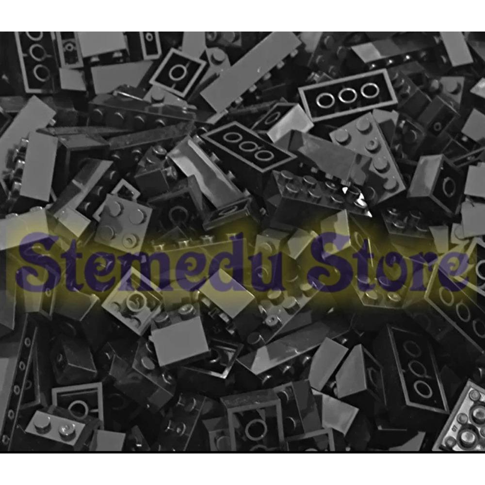 125 г Набор Строительных Кубиков Большой Упаковкой Сортировка по Цветам Кубики Блоки Пластины Игрушки Мелкие Частицы Совместимые с Крупными