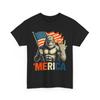 4th of July Bigfoot American Flag Merica Shirt, Fourth of July Patriotic Shirt