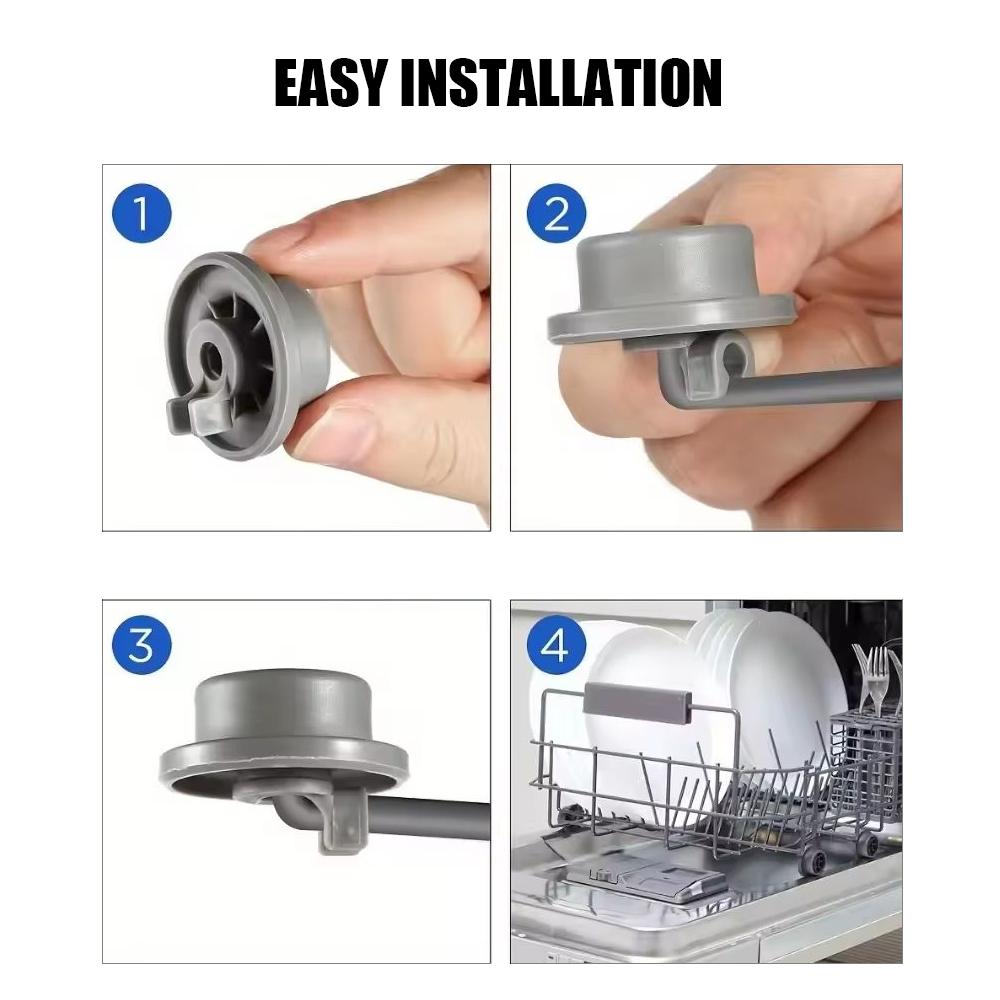 Dishwasher Lower Bottom Basket Wheels For Bosch For Neff For Siemens Dishwasher Spare Parts Lower Rollers Dishwasher Wheels