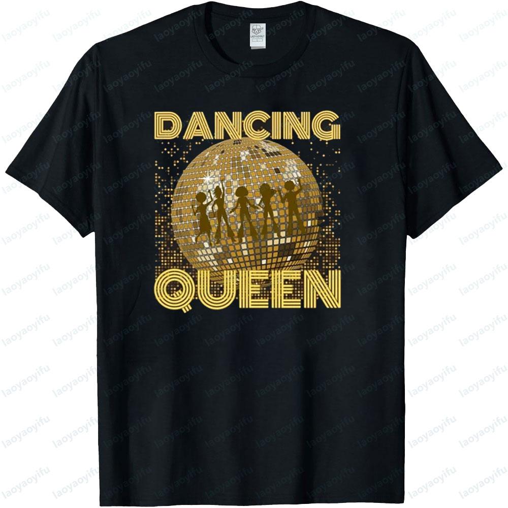 Футболка Dancing Queen s s s Винтажная футболка Boogie Disco Queen Футболка на День Рождения Женская Футболка Подарок на День Матери Топы