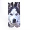 3D Animal Paw Mid-Calf Socks - Cartoon Print, Fun Hoof Design for Adults, Cat & Dog Styles