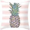 Наволочка с тропическим принтом фруктов и кактусов, домашний декор для дивана, офиса, полиэстеровая наволочка для декоративной подушки