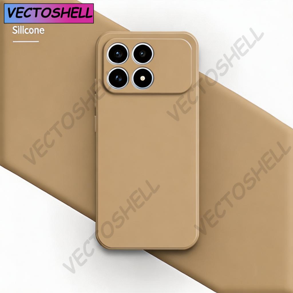 Оригинальный силиконовый чехол для телефона Xiaomi Poco F8 Pro Ultra X8 Pro Max Fundas Высококачественный Мягкий Внутренняя Флокированная Задняя Крышка