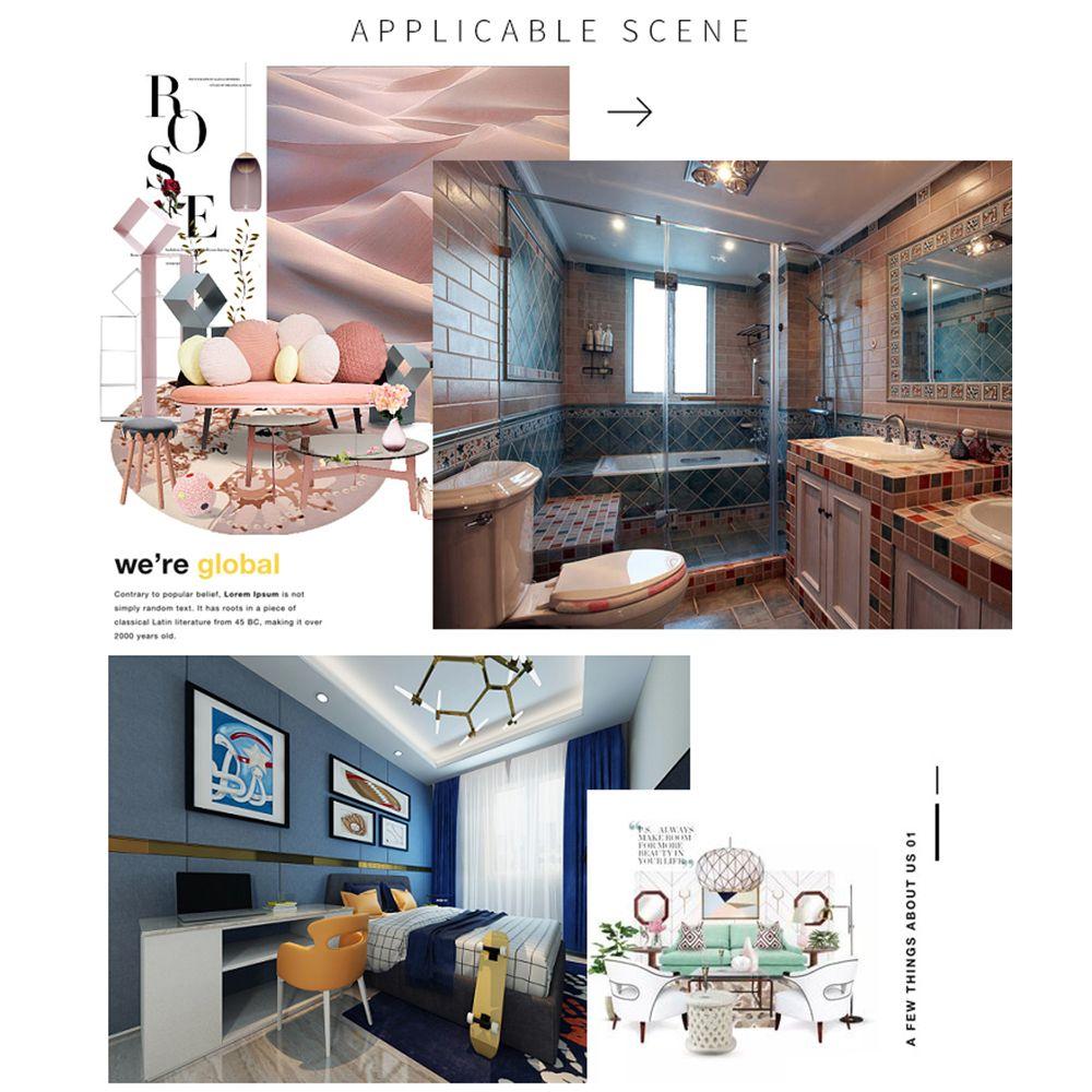 ПВХ водонепроницаемые самоклеящиеся виниловые наклейки на талию обои настенные бордюры наклейки на деревянный плинтус