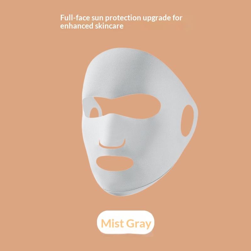 Adjustable Thin Ice Silk Mask Summer Face Cover UV Protection Breathable for Fitness Cycling Sport