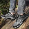 Fashion Hiking Shoes for Men In Spring and Summer Outdoor Black Sports Shoes Waterproof Breathable Shock-absorbing Hiking Shoes