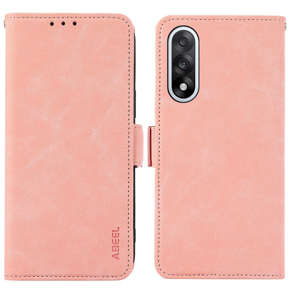 ABEEL For OnePlus Nord 5 5G/Ace 5 Ultra 5G Case PU Leather Folio Stand View RFID Blocking Phone Cover