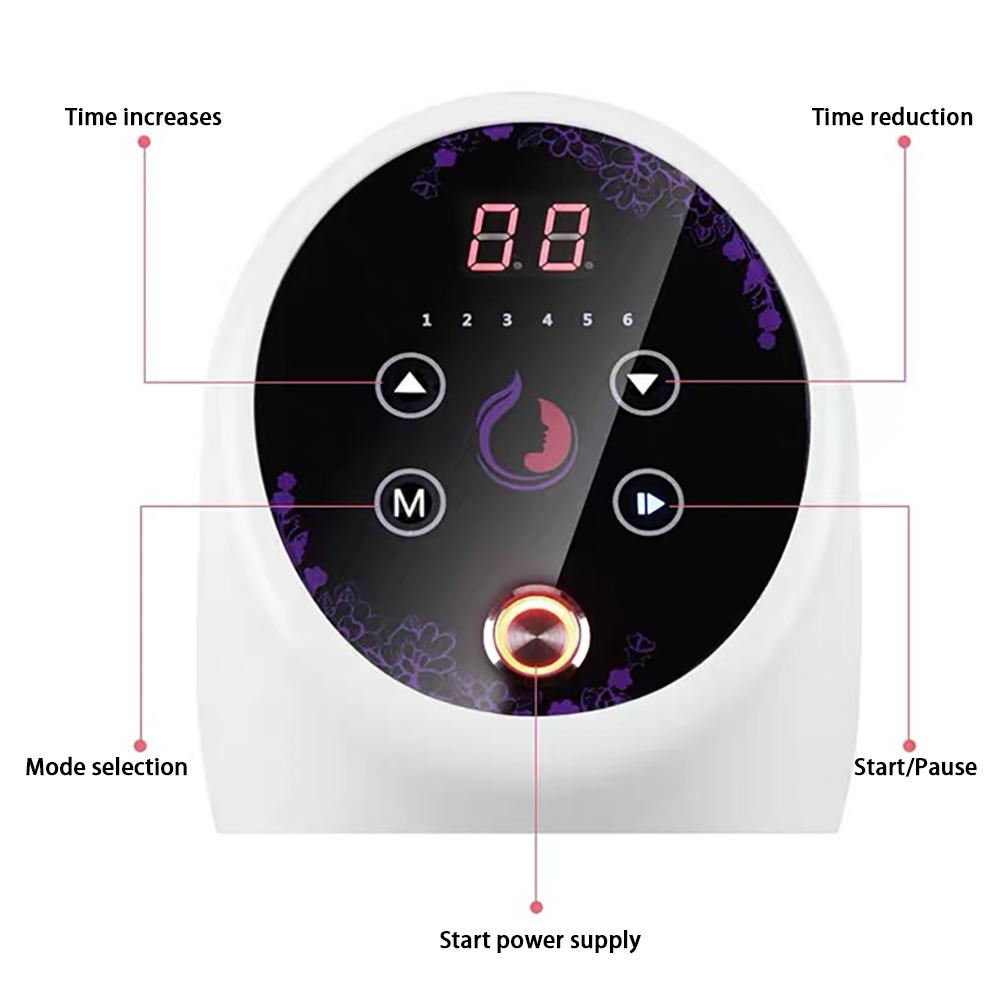 Electric Breast Enlargement Massager Bust Enhancement Pump Buttock Lifter Vacuum Therapy Machine Breast Massage with 6 Cups